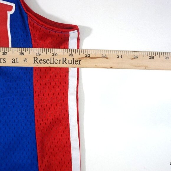 Big Ben Wallace DETROIT PISTONS Stitched Vintage Reebok Jersey Size Men's Medium - Picture 10 of 11